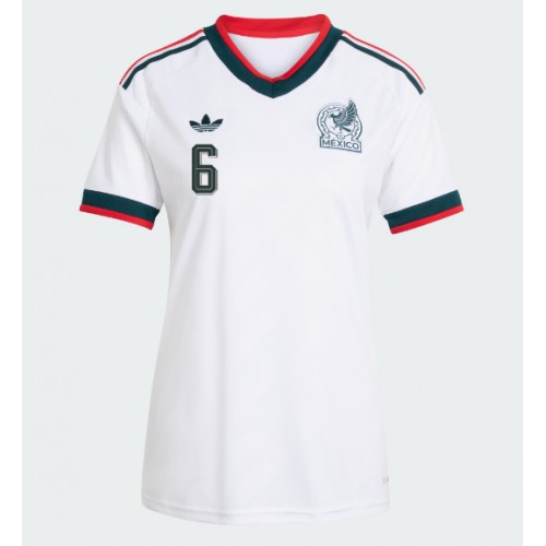 Mexiko Erik Lira #6 Bortatröja Dam VM 2026 Kortärmad